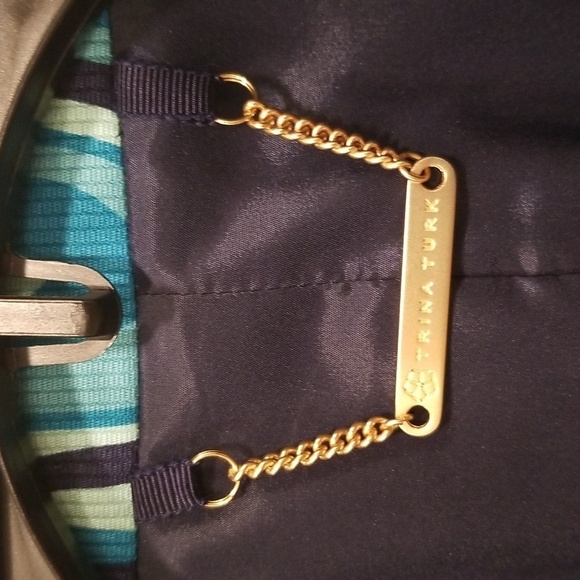 💕TRINA TURK💕 Pistache Blazer ~ Blue WIllow Ottoman Ceramic Print 6 NWT - Picture 12 of 16